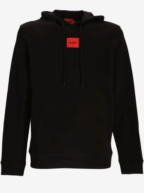 HUGO Terry cotton logo hoodie