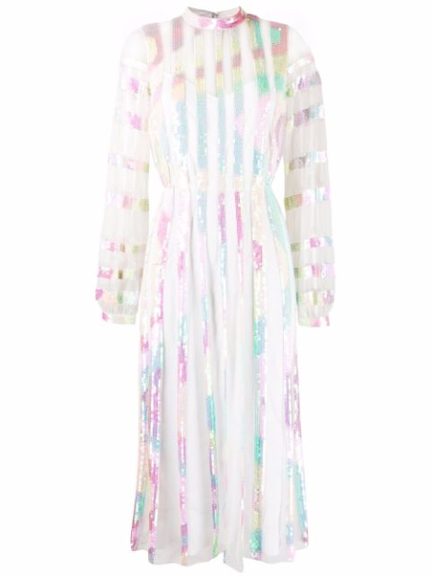 Temperley London Dusty sequin-embellished dress