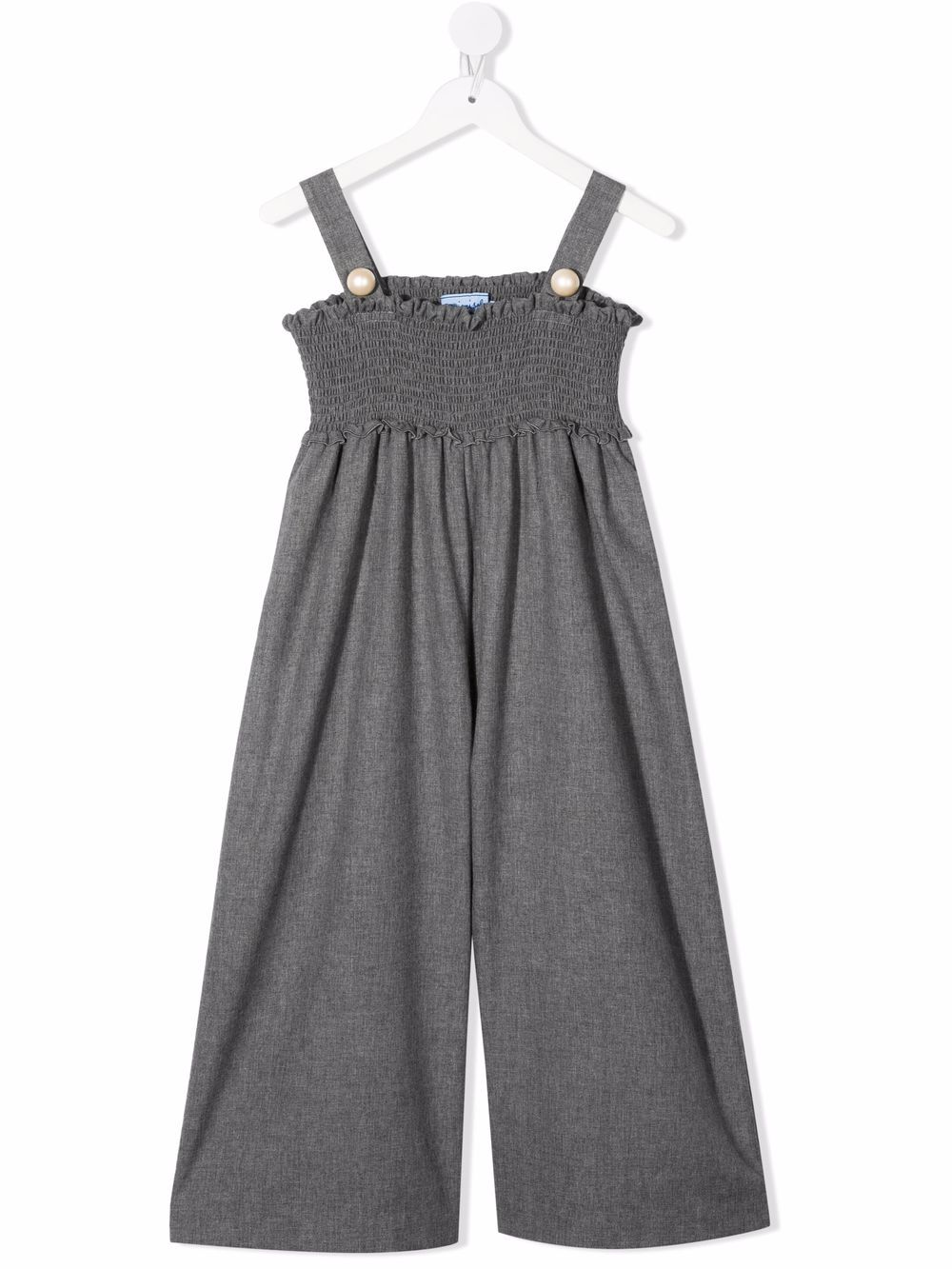 Mi Mi Sol smocked-panel wide-leg Jumpsuit - Farfetch