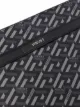 Versace logo-print clutch bag