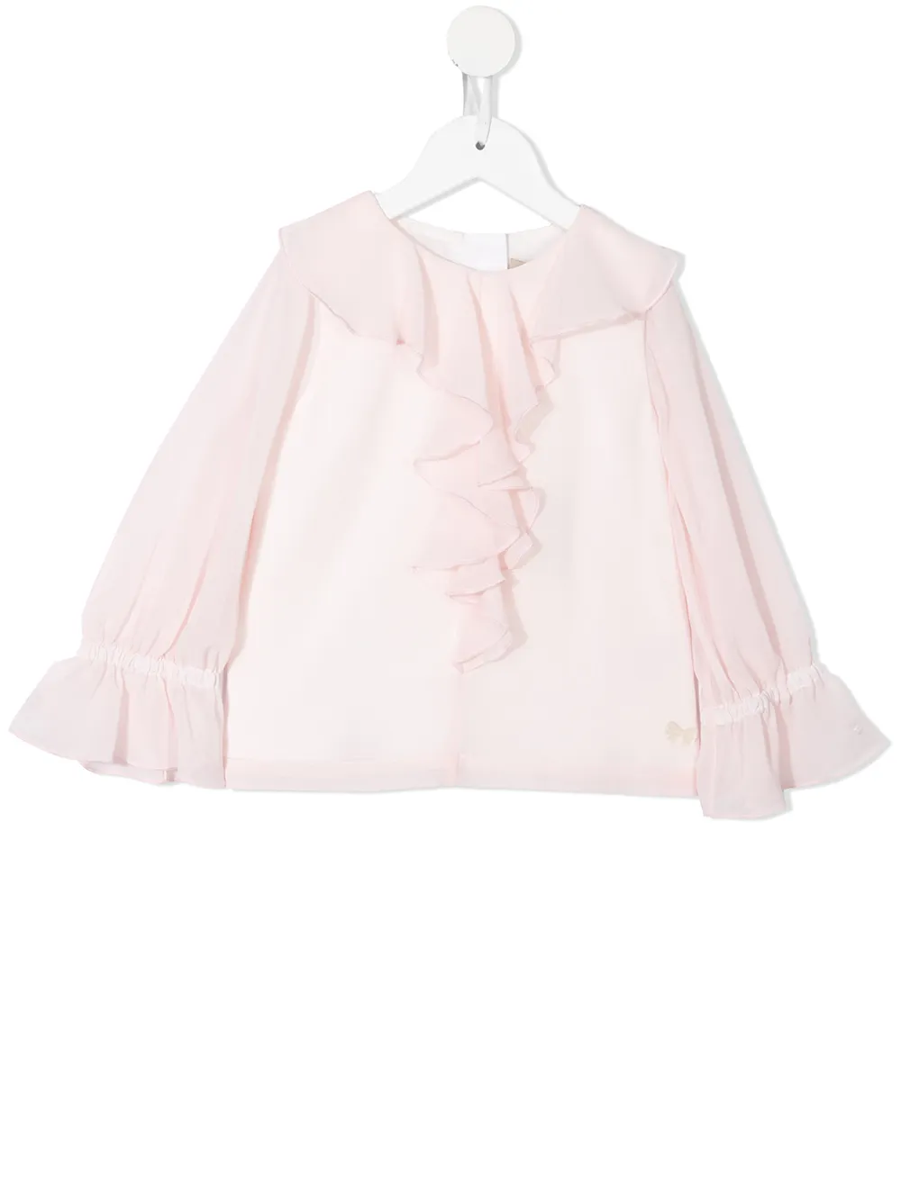 Hucklebones London блузка с оборками