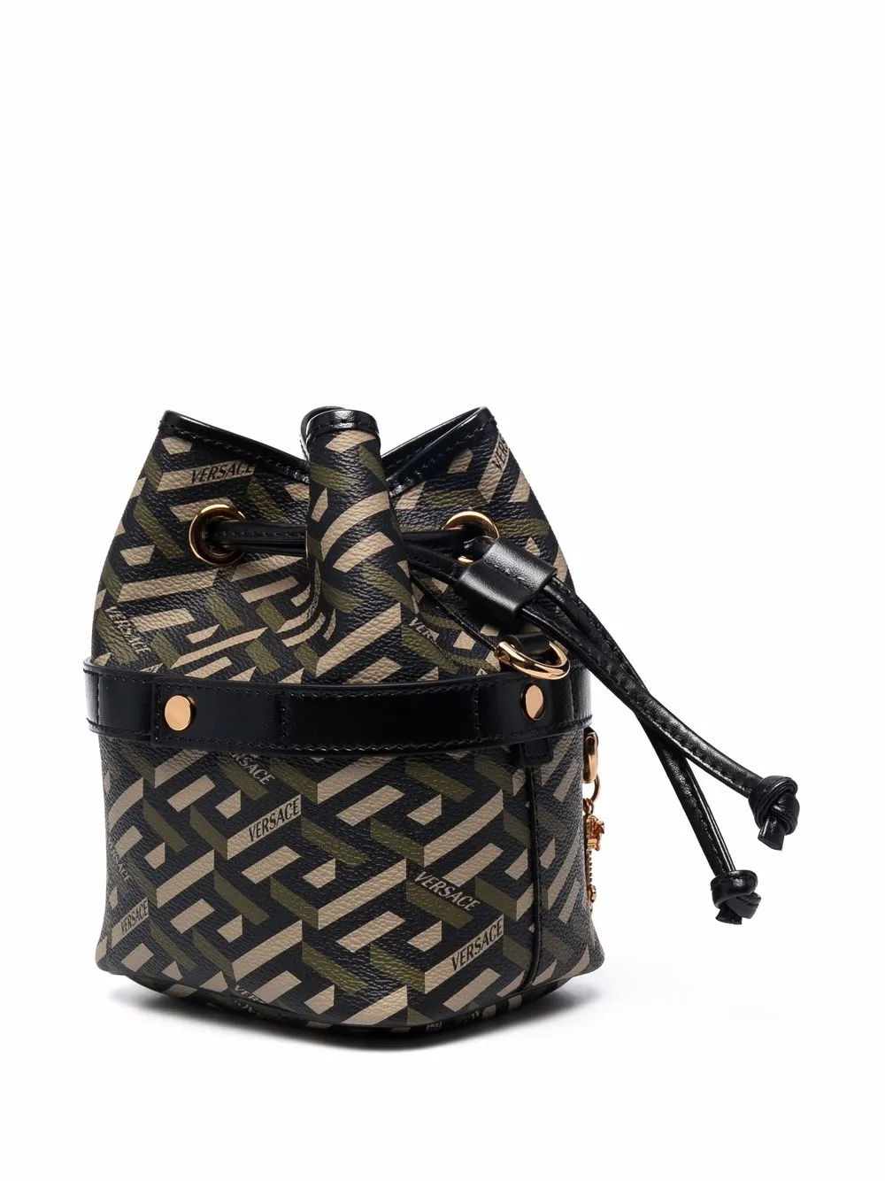 фото Versace сумка-ведро с узором la greca