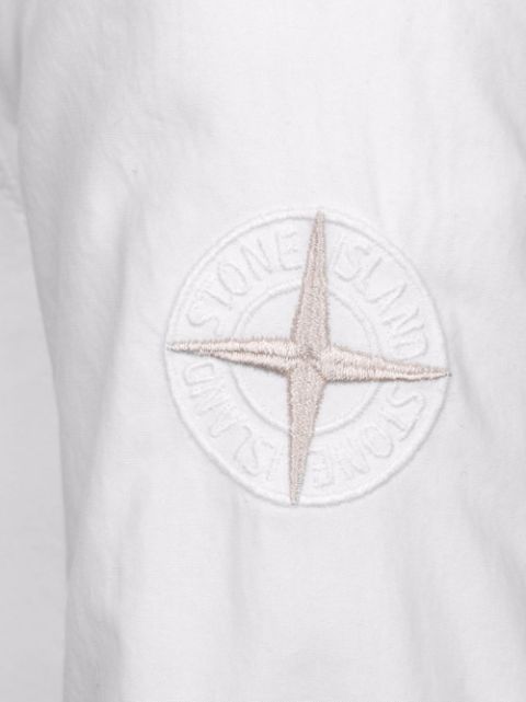 stone island embossed t shirt