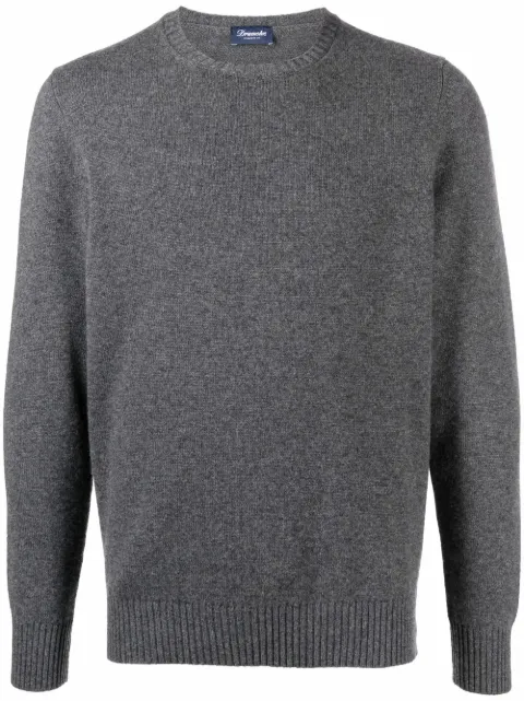 Drumohr crew-neck cashmere jumper
