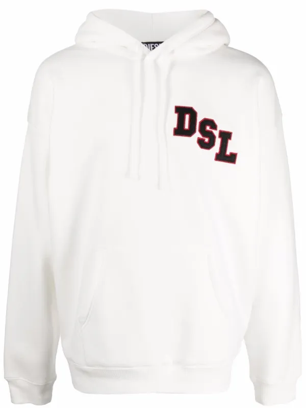 diesel patch hoodie