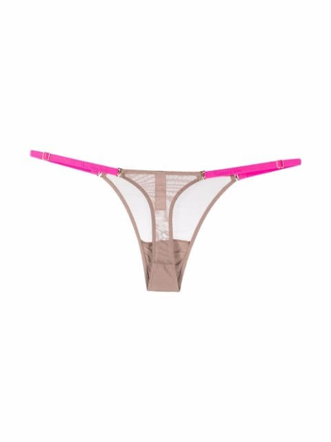 mesh mini thong