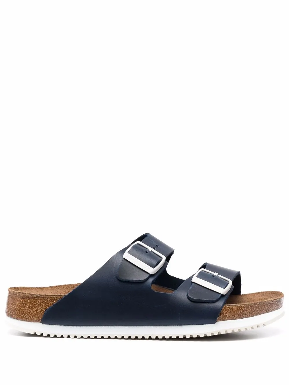 

Birkenstock double-strap leather sandals - Blue