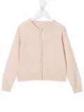 Bonpoint sequin-embellished cardigan - Neutrals