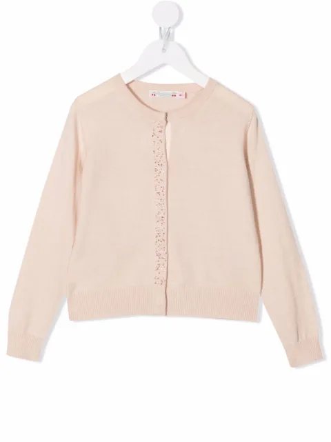 Bonpoint sequin-embellished cardigan