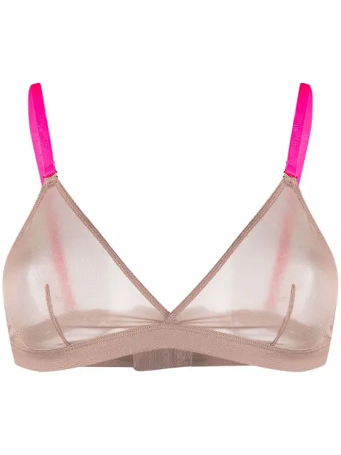 Maison Close mesh triangle bra