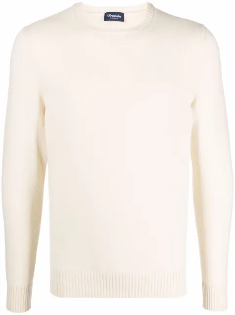 Drumohr crew-neck cashmere sweater