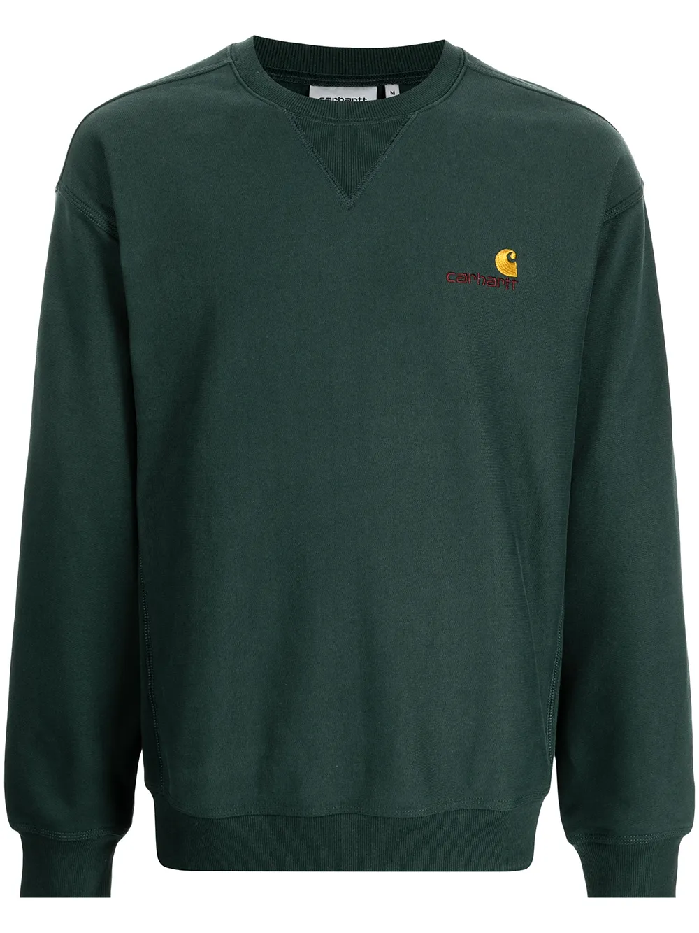 фото Carhartt wip толстовка american script с вышитым логотипом