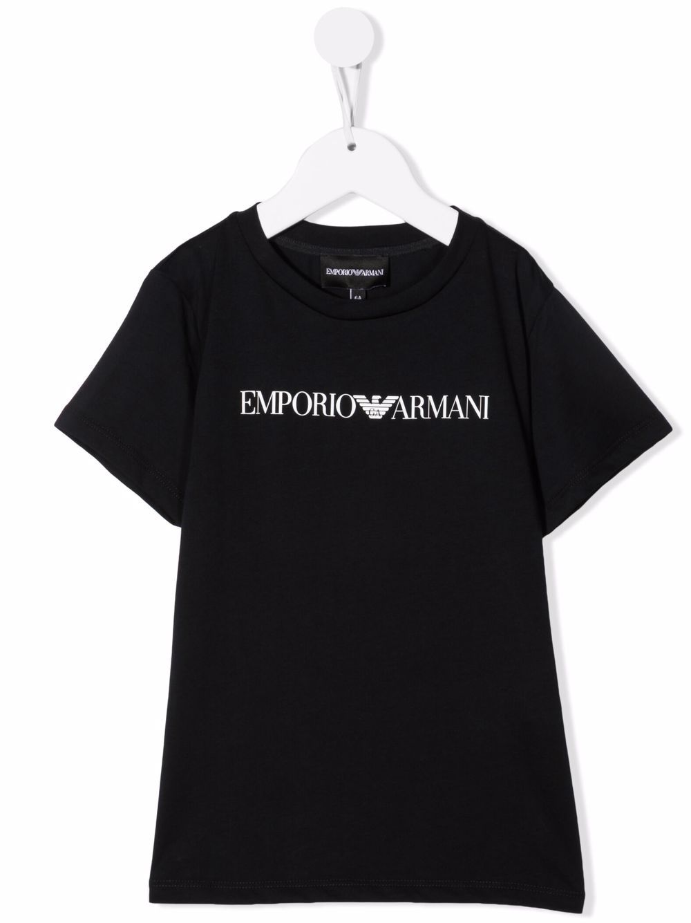 фото Emporio armani kids футболка с логотипом