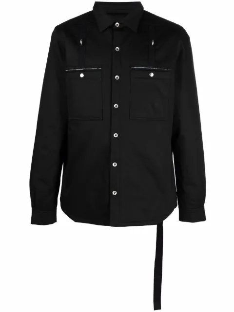 Rick Owens DRKSHDW cotton shirt jacket