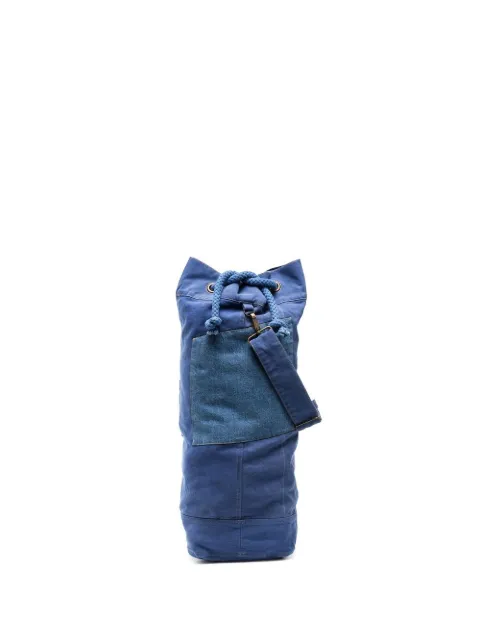 ERL denim military shoulder bag