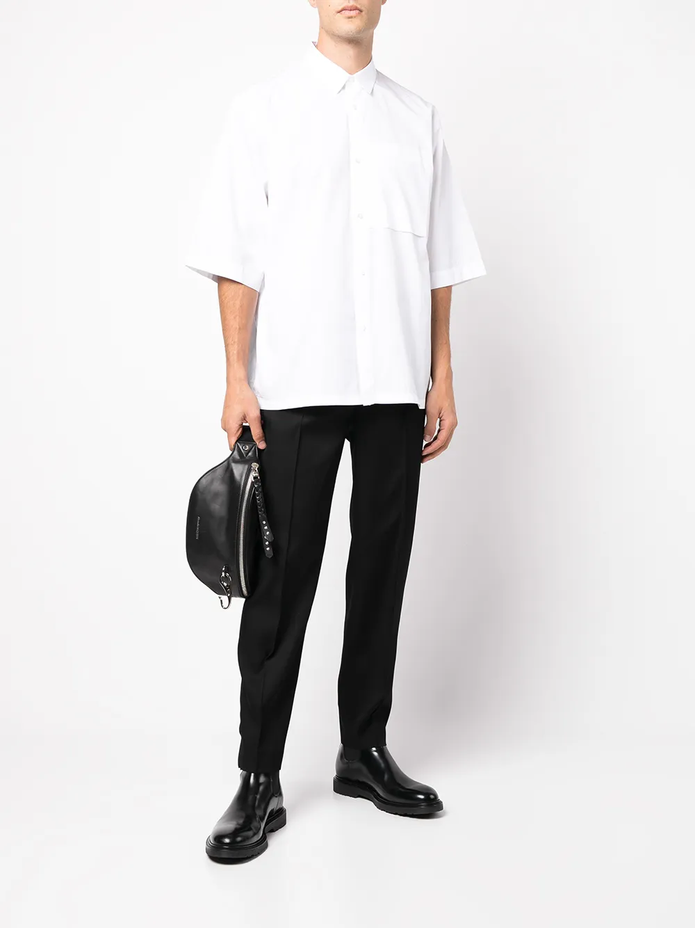 фото Jil sander узкие брюки с эластичным поясом