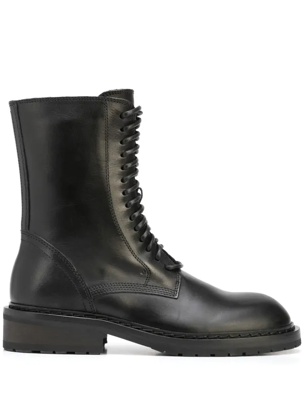 Ann Demeulemeester lace-up Ankle Boots - Farfetch