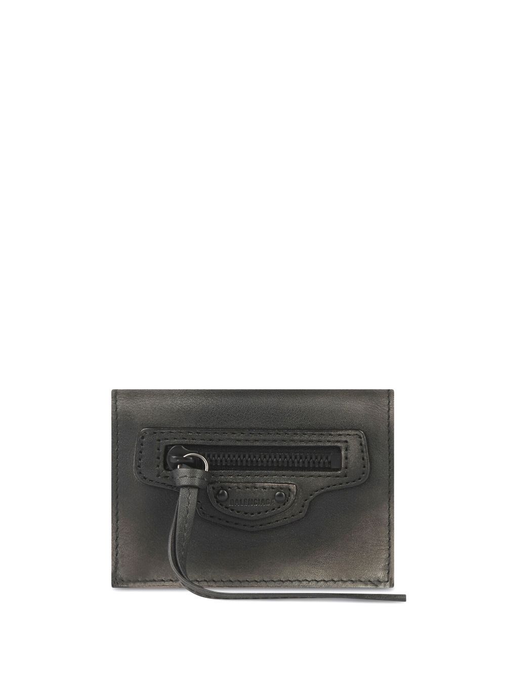 Balenciaga faded-effect folding wallet