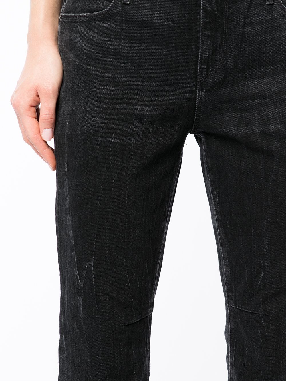 фото Rta расклешенные джинсы средней посадки