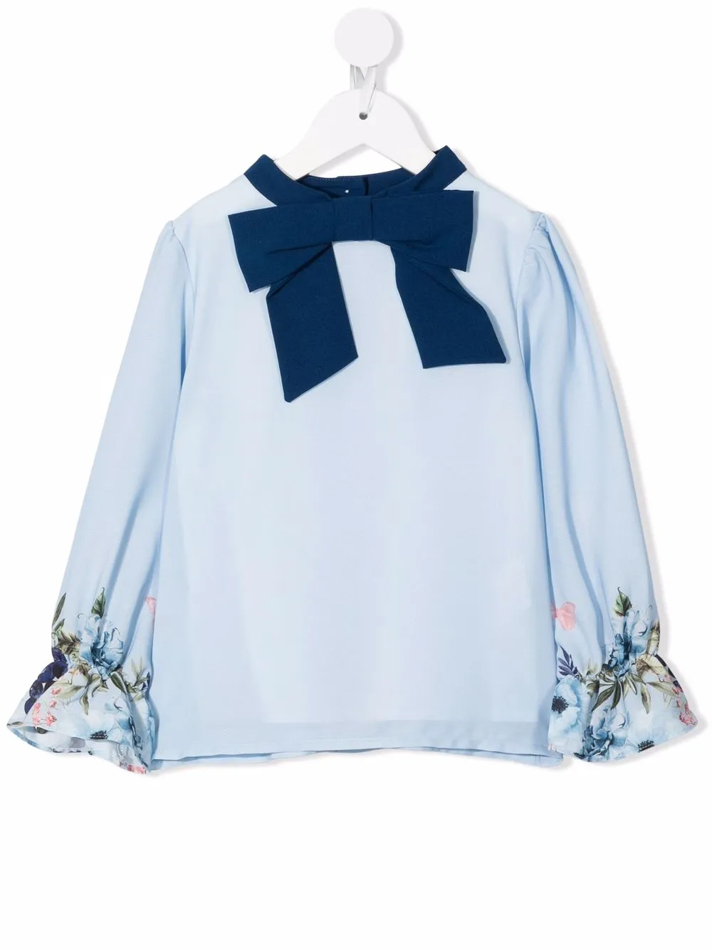 

Patachou blusa con motivo floral - Azul