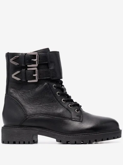 Geox lace-up leather boots