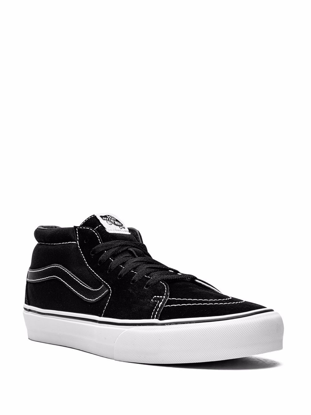 Shop Vans X Jjjjound Sk8-mid Vlt Lx "black" Sneakers