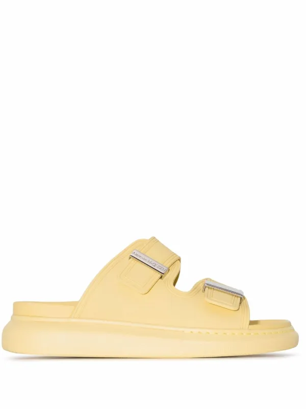 alexander mcqueen buckle sandals