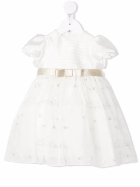 La Stupenderia glitter-star party dress