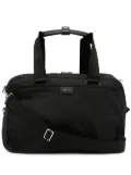 agnès b. logo tag small holdall - Black