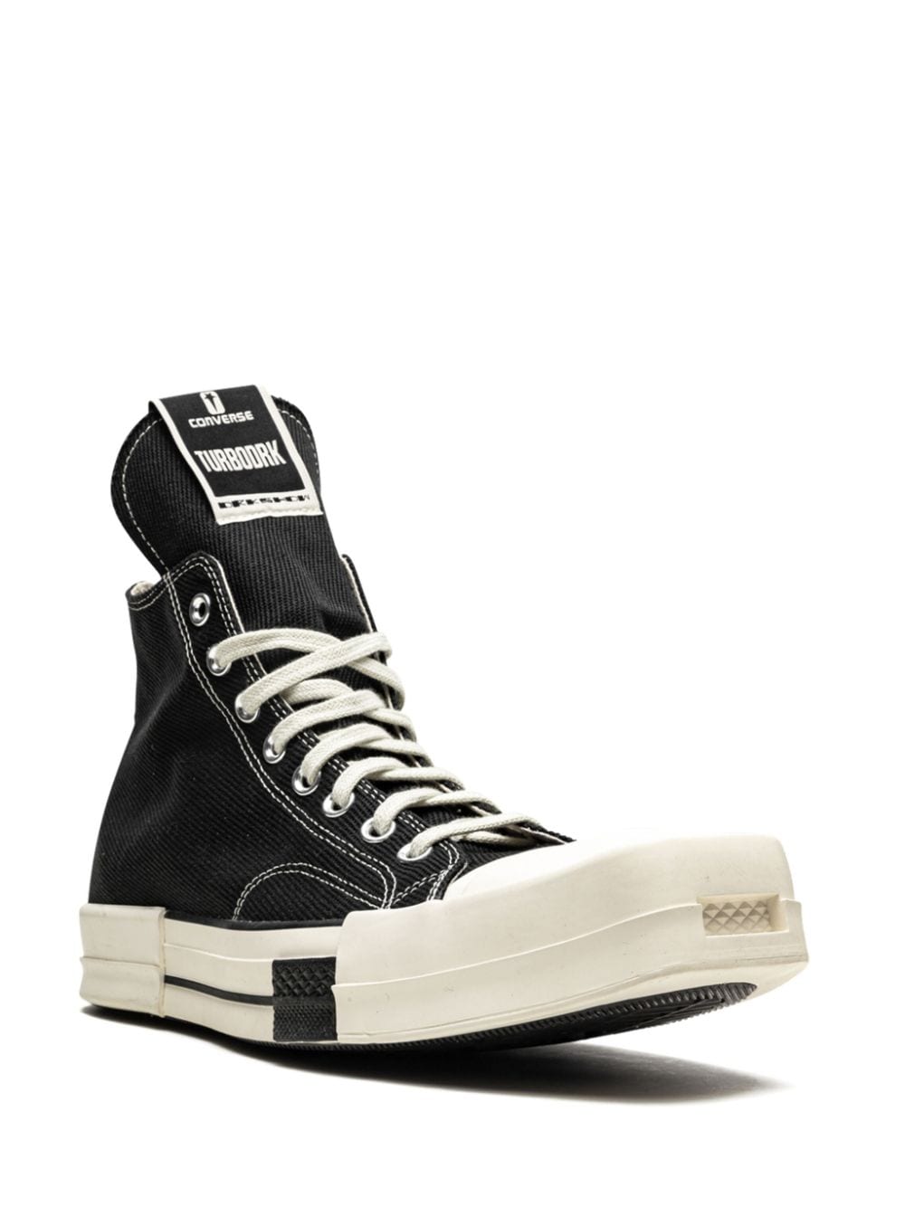Shop Converse X Rick Ownes Turbodrk Chuck 70 "black/egret/white" Sneakers