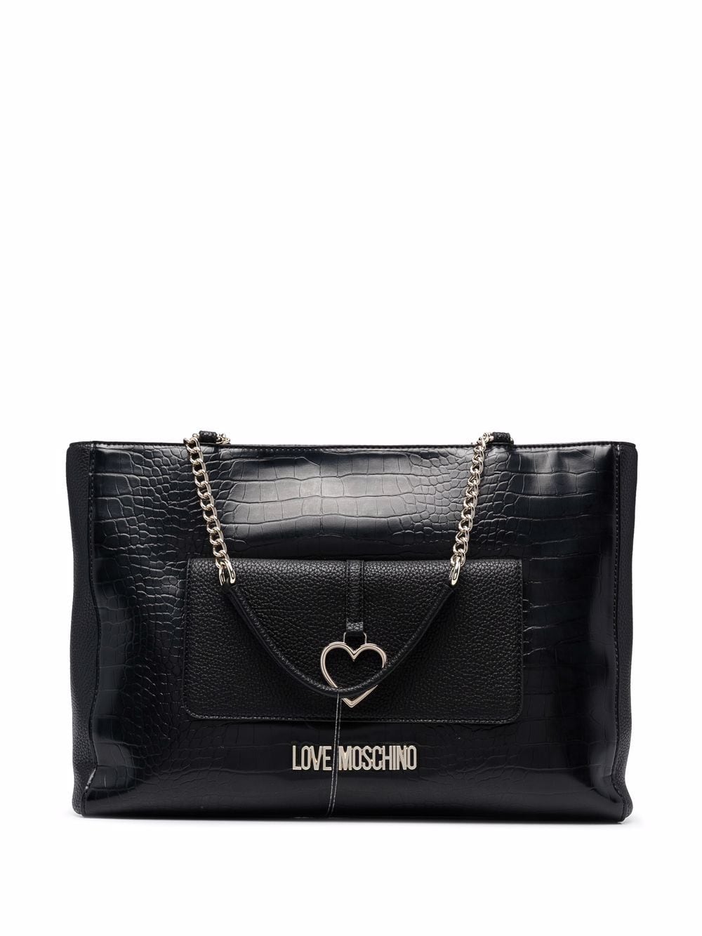 фото Love moschino сумка-шопер с логотипом