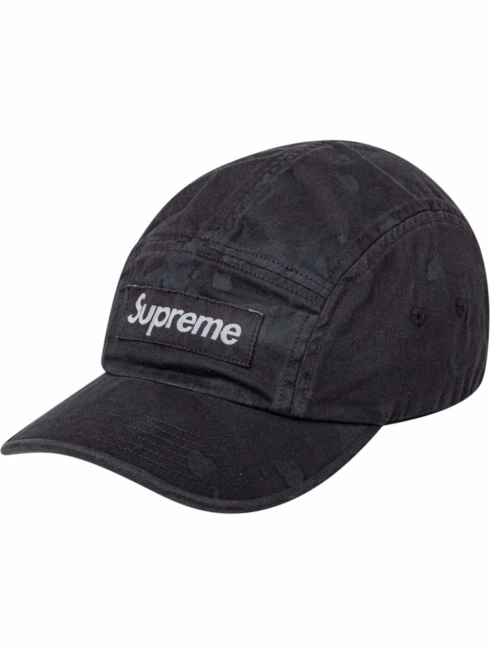 Supreme Overdyed Camo Camp Cap - Farfetch