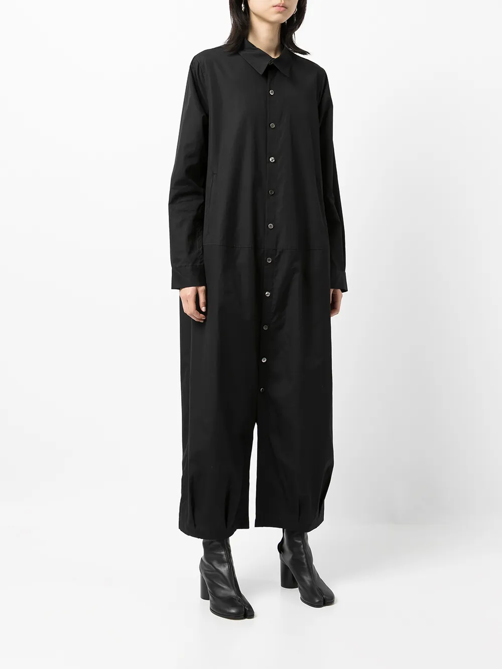 фото Yohji yamamoto комбинезон с широкими брюками