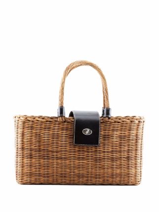 burberry wicker bag