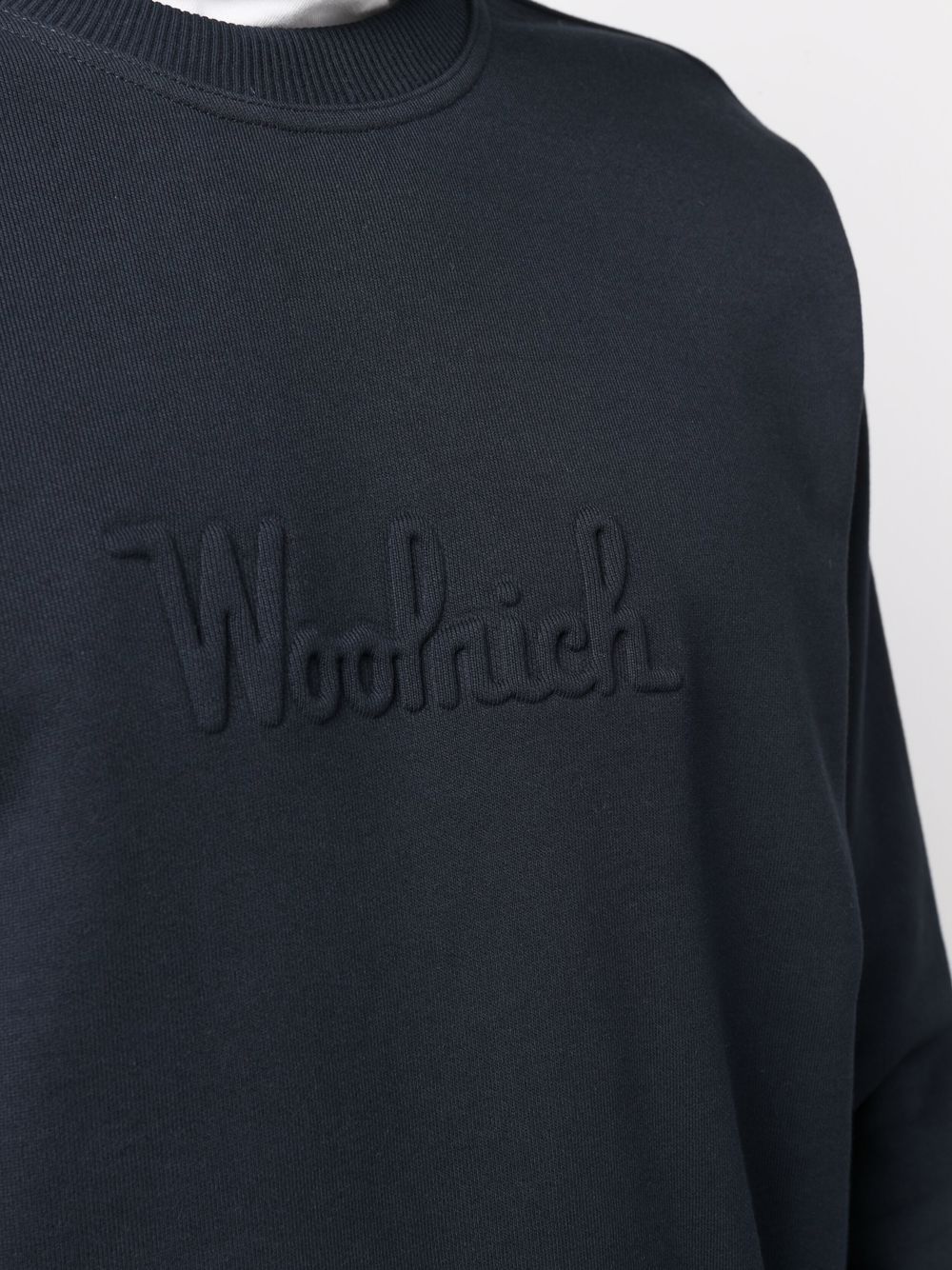 фото Woolrich толстовка с вышитым логотипом