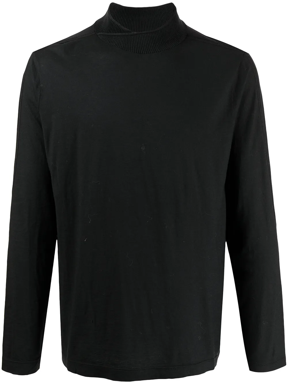 

Transit funnel-neck long sleeve top - Black