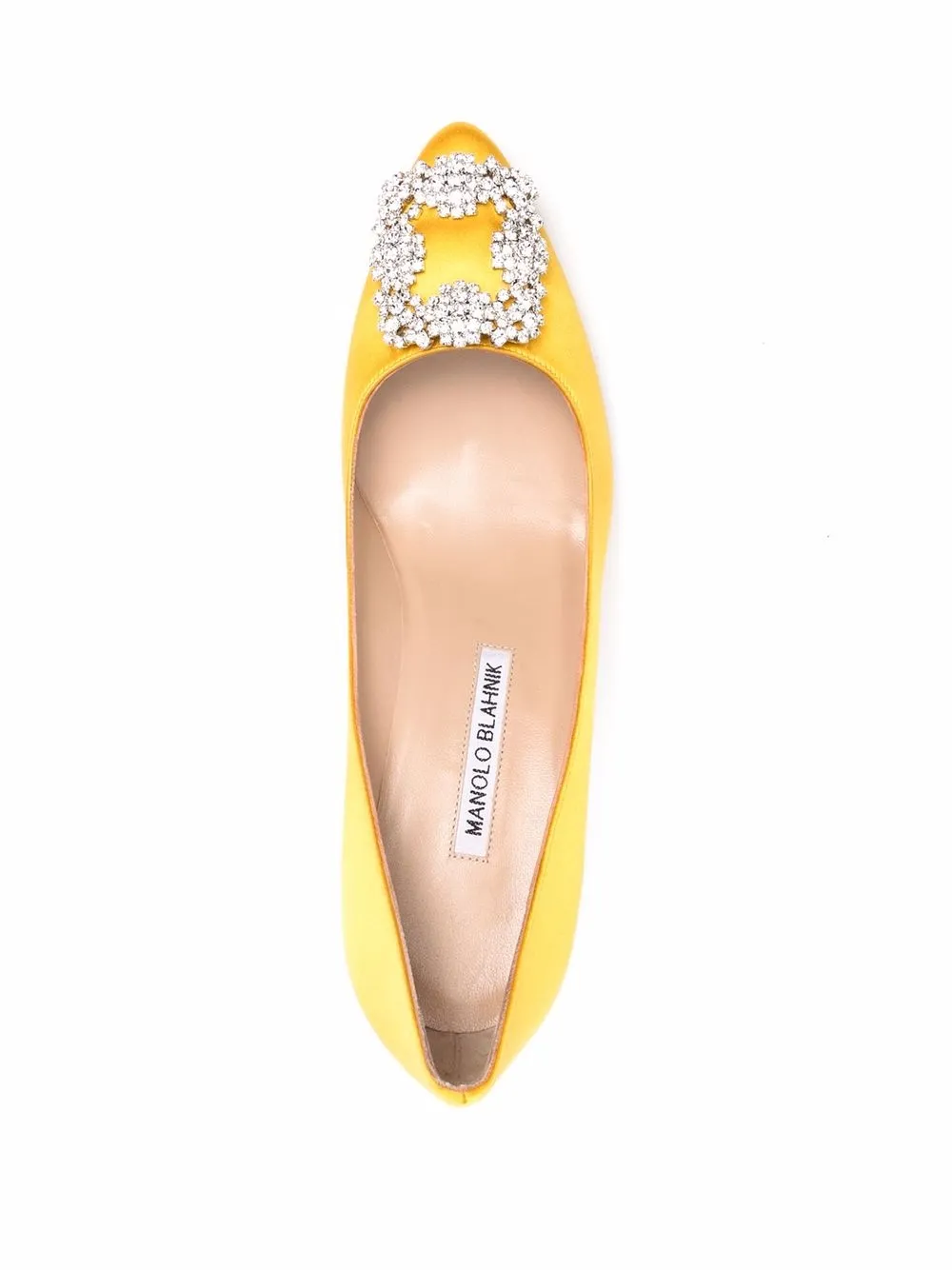 фото Manolo blahnik атласные туфли-лодочки hangisi