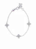 Roberto Coin 18kt white gold Princess Flower diamond bracelet - Silver
