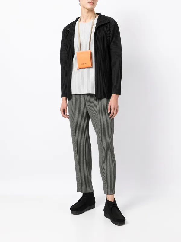 HOMME PLISSÉ ISSEY MIYAKE BASICS カーキ系-