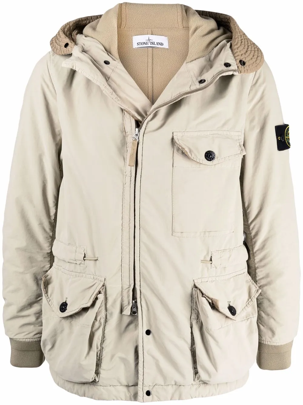 stone island multi coloured jacket