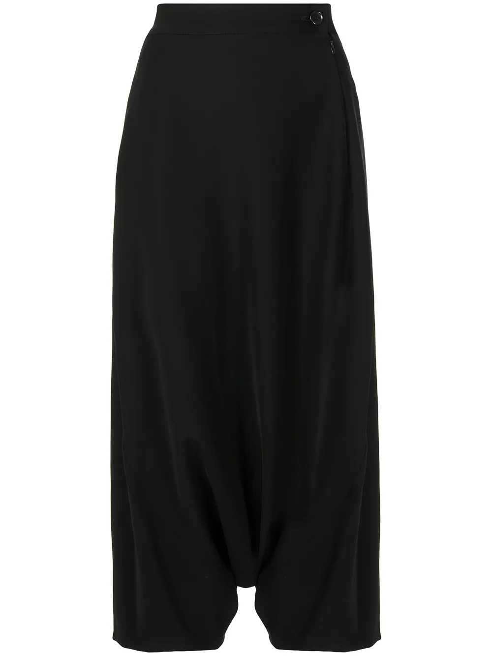 фото Yohji yamamoto укороченные брюки