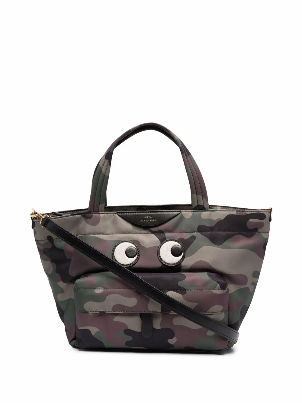 

Anya Hindmarch E/W mini eyes bag - Green