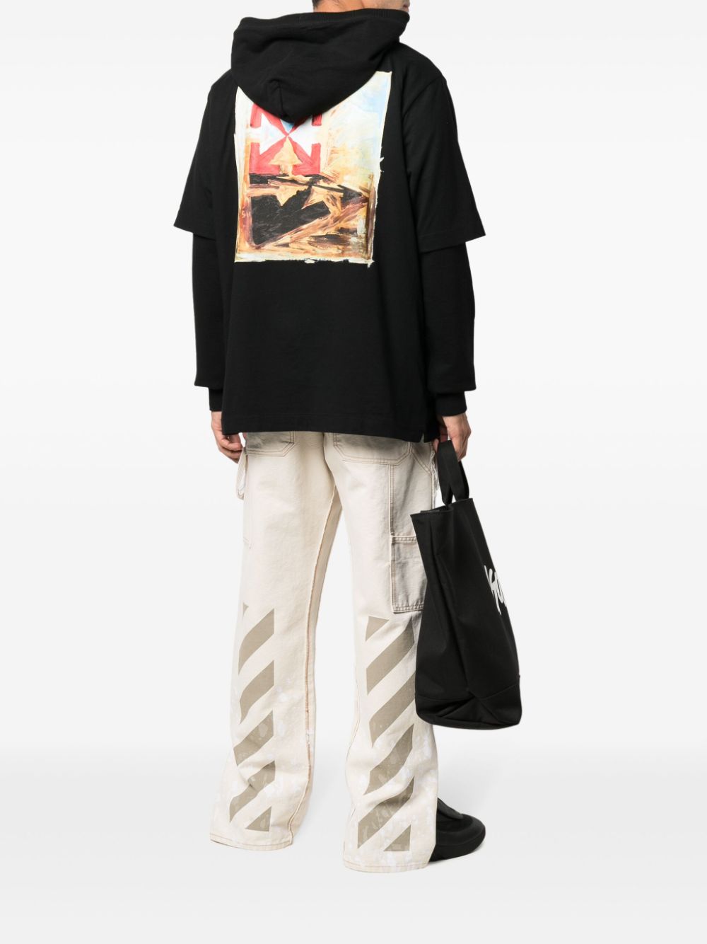 Off-White Arrows-print Hoodie - Farfetch