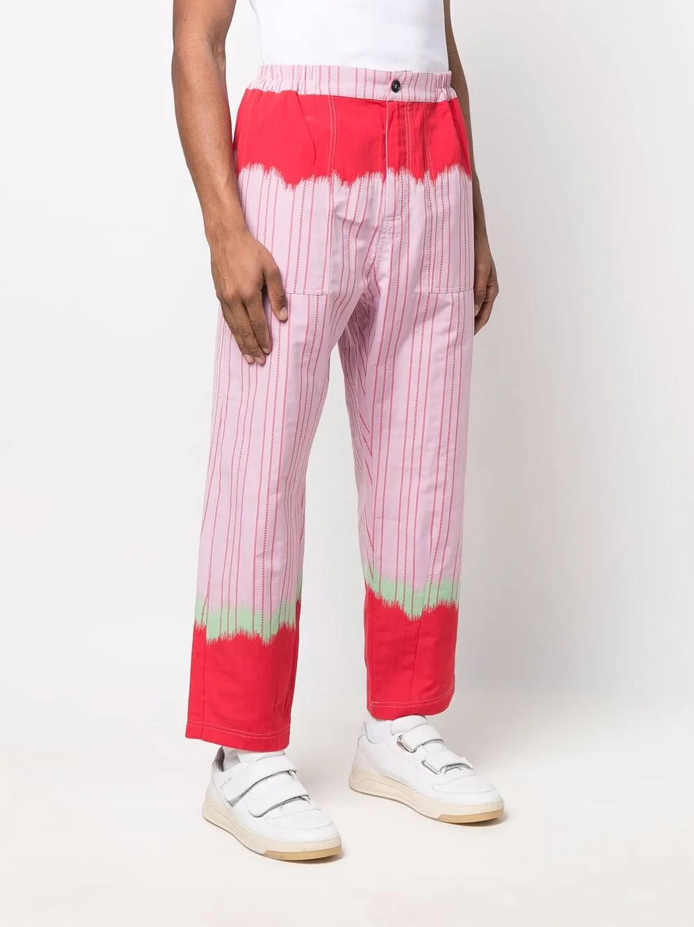  Henrik Vibskov Crunch Straight Leg Hose   Rot 