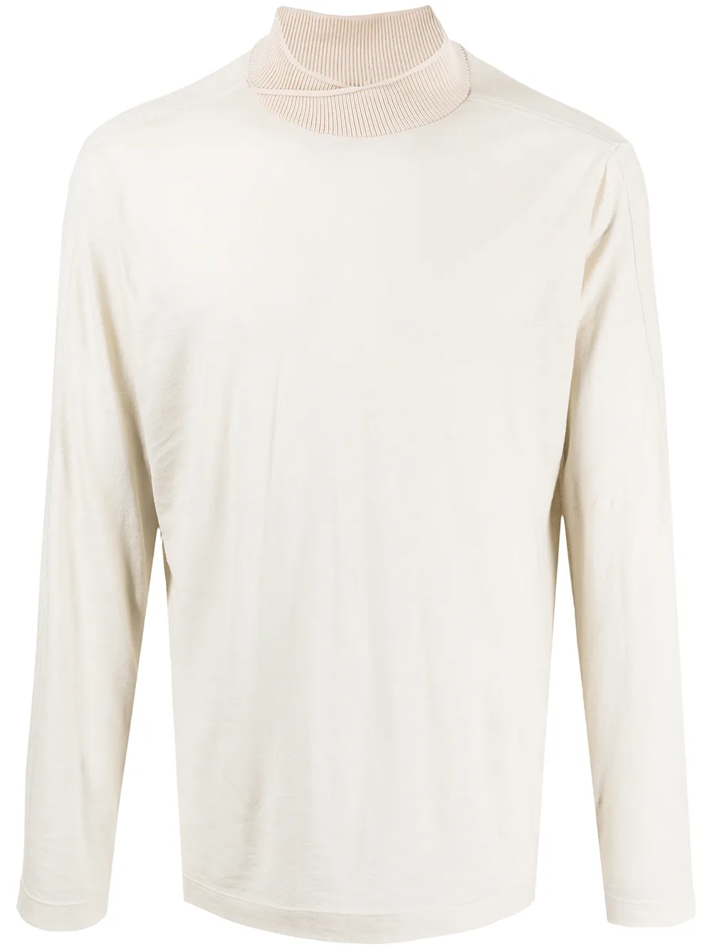 

Transit funnel-neck long-sleeve top - White