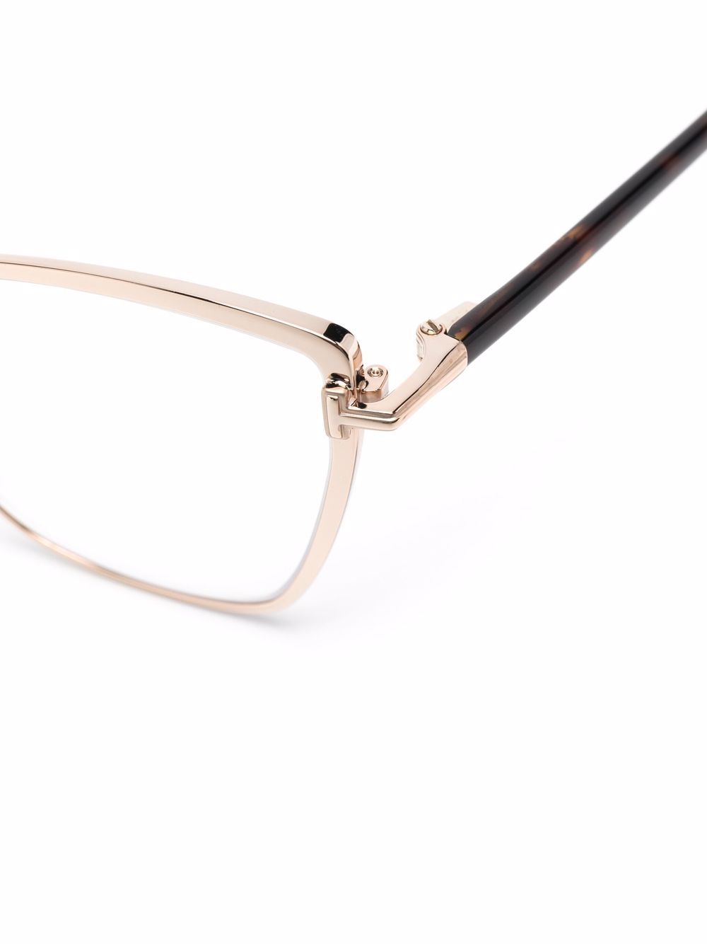 фото Tom ford eyewear очки в оправе 'кошачий глаз'