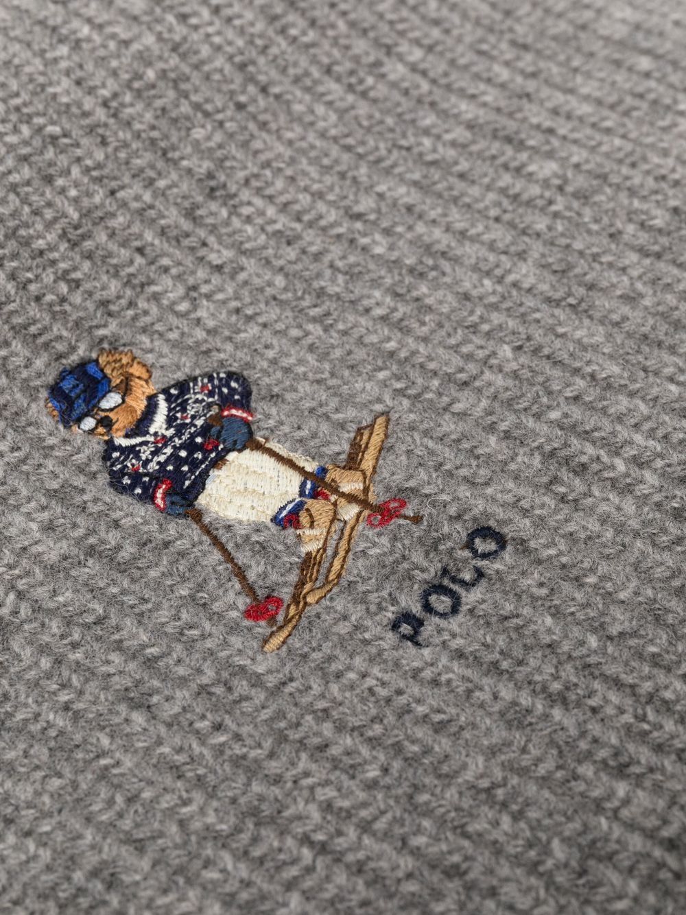 фото Polo ralph lauren шарф с вышивкой polo bear