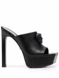 Versace La Medusa platform mules - Black
