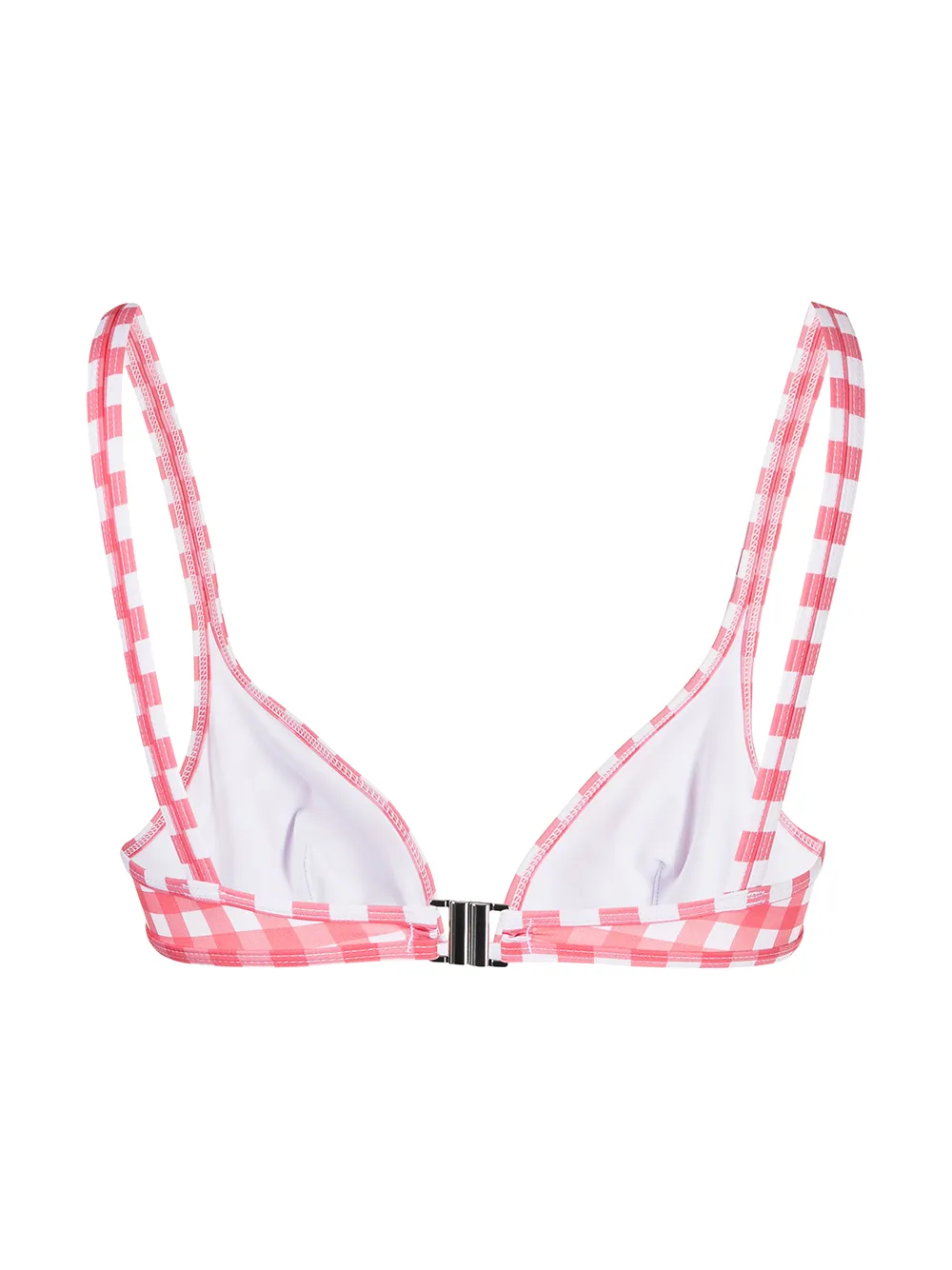 EPHEMERA Bikinitop met gingham ruit - Roze