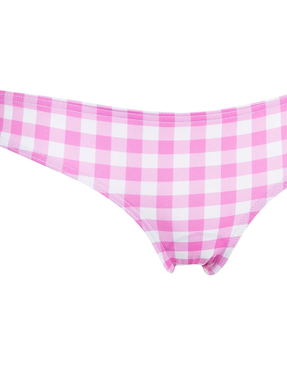 Shop Ephemera Tartan Bikini Briefs In Pink